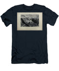 Castle Near Djouni Mount Lebanon T1 Historic Illustrations T-Shirt