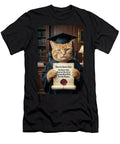 Cat Graduate with Napping Certificate Matthias Hauser T-Shirt