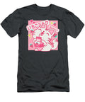 Cat Retro 90s Pink Strawberry Milk Japanese Ton Pho Pham T-Shirt