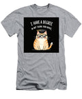 Cat with a Graduation Cap Yousif Aelish T-Shirt