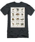 Catchpenny Print Alphabet Animals 1870 By Oliver Goldsmith 1728 1774 a Print of Alphabets and Ani Les Classics T-Shirt