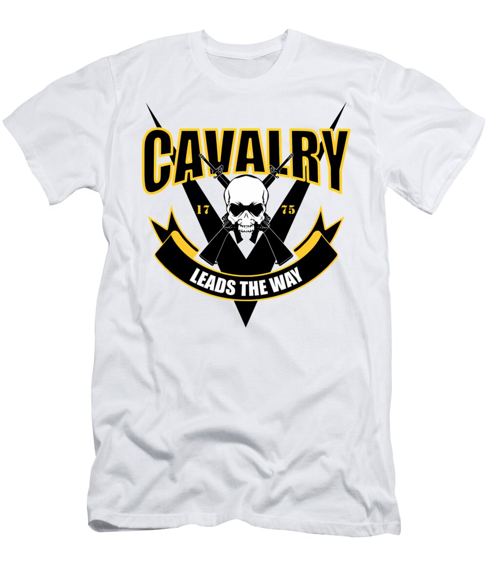 Cavalry Leads the Way Army Quang Vu T-Shirt