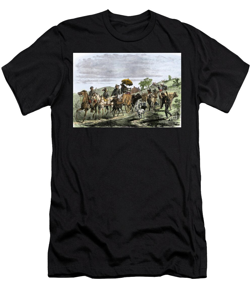 Cavalry of the General of the Confederate Army Jubal Anderson Early American School T-Shirt