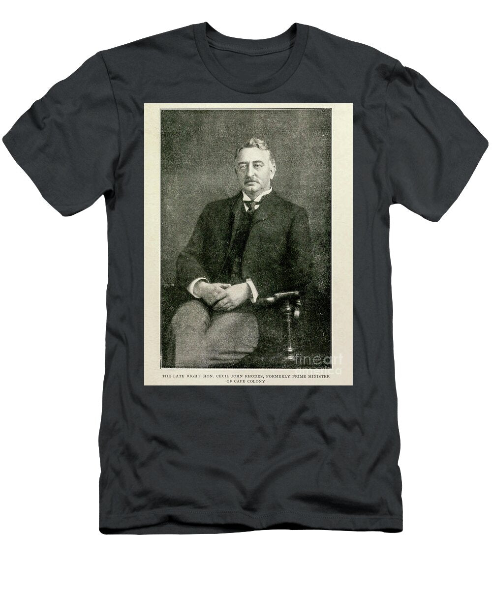 Cecil John Rhodes I1 Historic Illustrations T-Shirt