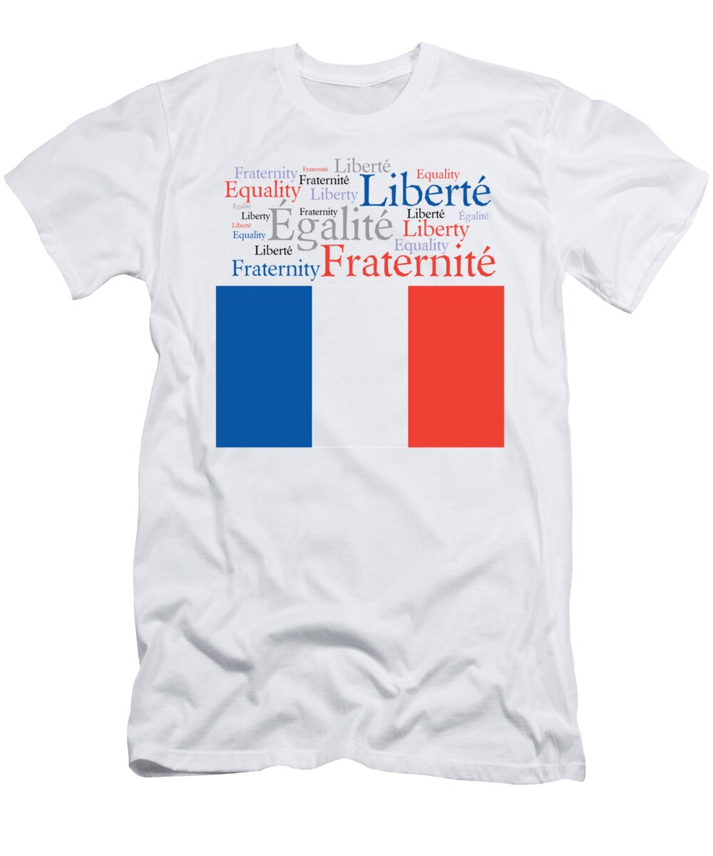 Celebrate France Antique Images T-Shirt