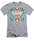 Celebrate Life Beautiful Floral Sign Little Bunny Sunshine T-Shirt
