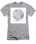 Cells Under Microscope K4 Historic Illustrations T-Shirt