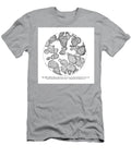 Cells Under Microscope K5 Historic Illustrations T-Shirt