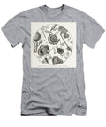 Cells Under Microscope K7 Historic Illustrations T-Shirt