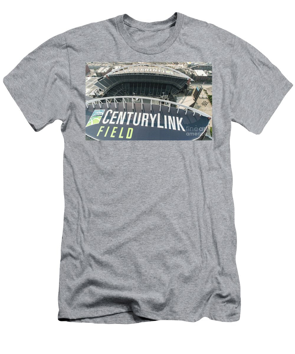 Centurylink Field Aerial David Oppenheimer T-Shirt