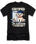 Certified Puppy Cuteness Dog Diploma Groomer Natalie Lidford T-Shirt