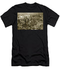 Charge of the Dragoons At Talavera Illustration From Hutchinsons Story of the British Nation C1923 Richard Caton Ii Woodville T-Shirt