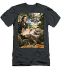 Charles Darwin on the Galapagos Islands Andrew Howat T-Shirt