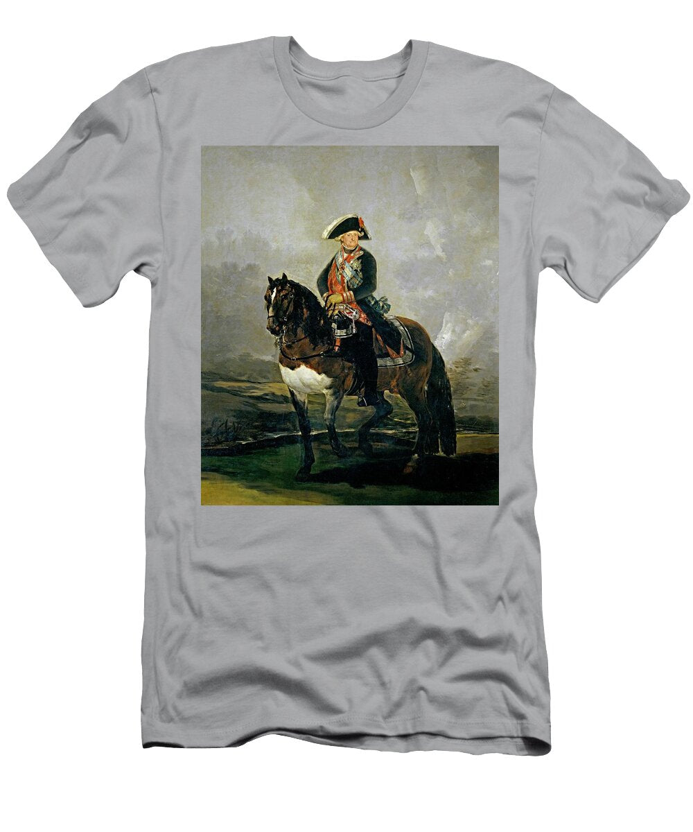Charles Iv on Horseback 1800 1801 Spanish School Oil on Canv Francisco De Goya 1746 1828 T-Shirt