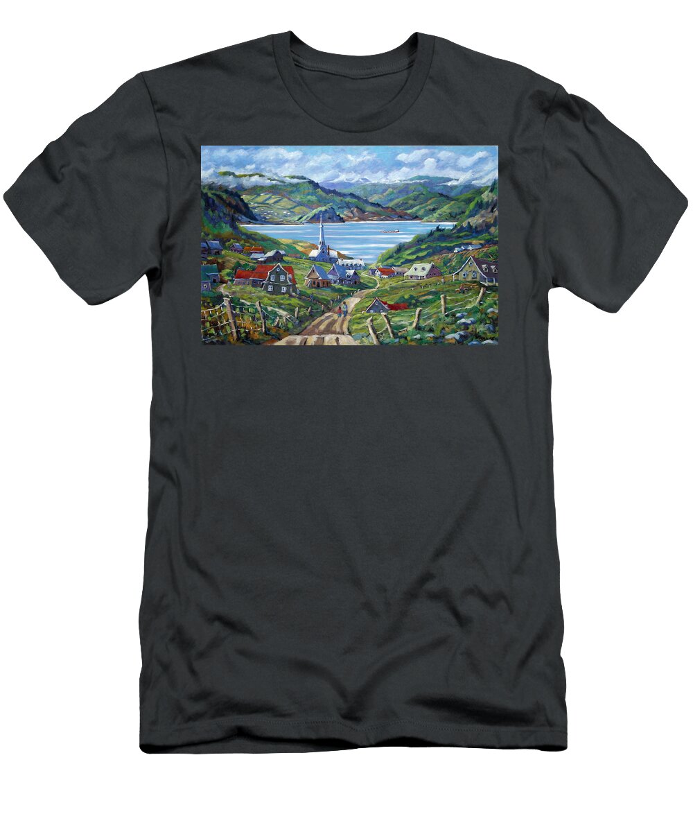 Charlevoix Scene Richard T Pranke T-Shirt
