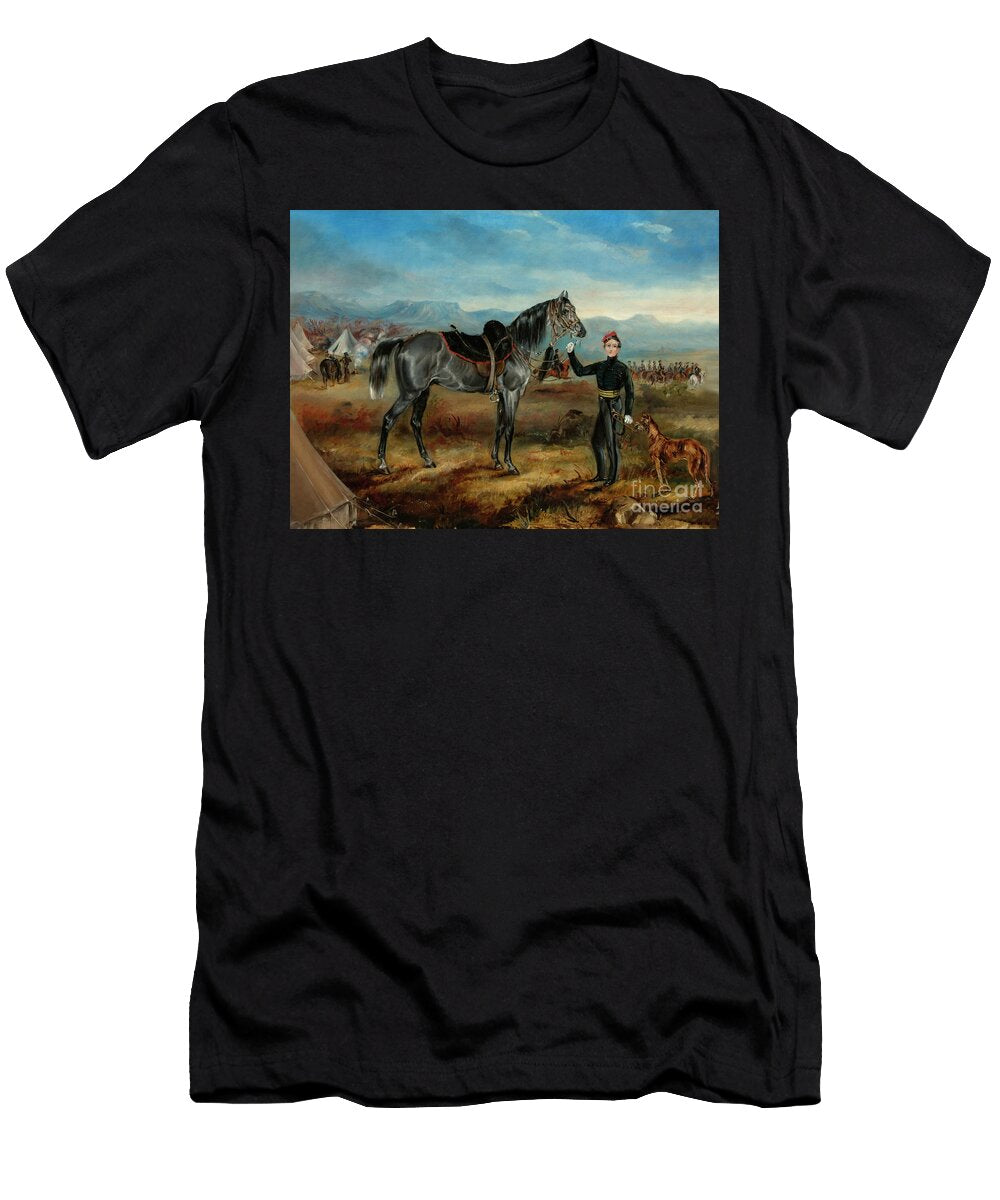 Charley the Horse of Captain T W Goodrich Cape Mounted Riflemen 1854 Thomas White Goodrich T-Shirt