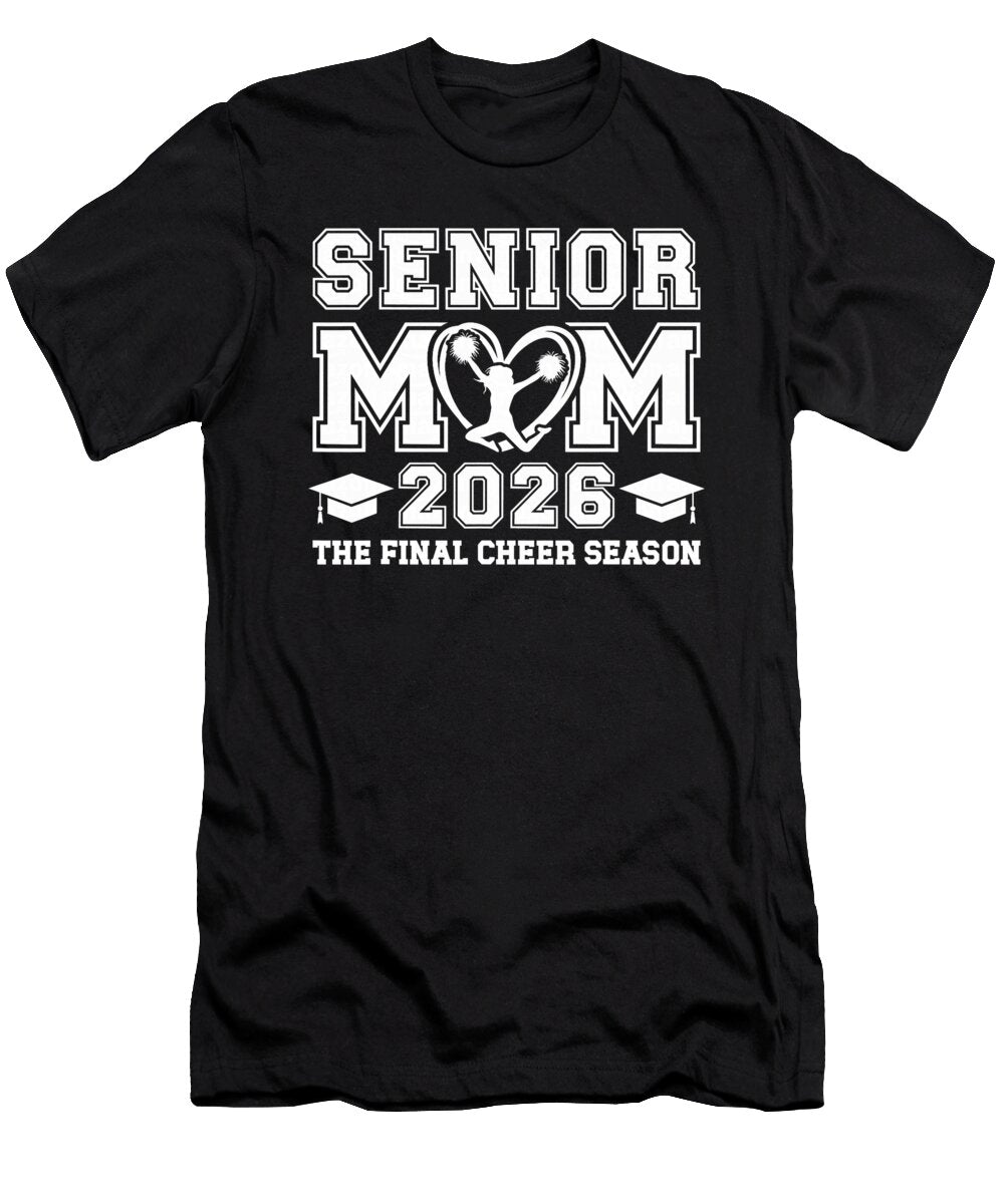 Cheer Senior Mom 2026 Proud Cheerleading Senior Coami Tacti T-Shirt