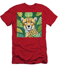 Cheetah and Leaves Ingo Klotz T-Shirt