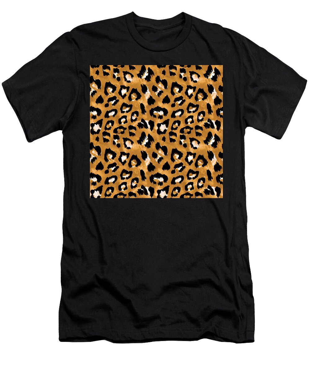 Cheetah Print Pattern Julien T-Shirt