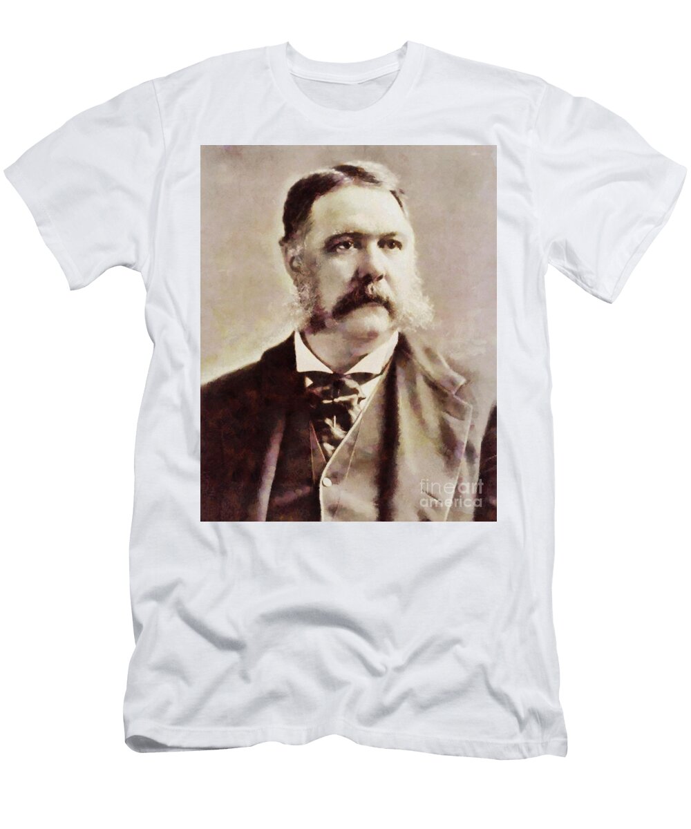 Chester Arthur President United States By Sarah Kirk Sarah Kirk T-Shirt