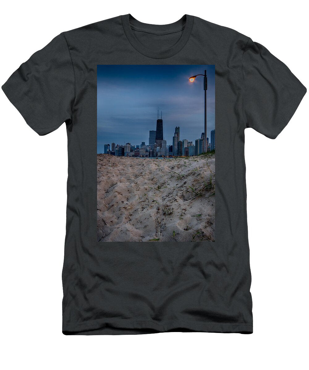 Chicago From North Avenue Beach Mike Burgquist T-Shirt