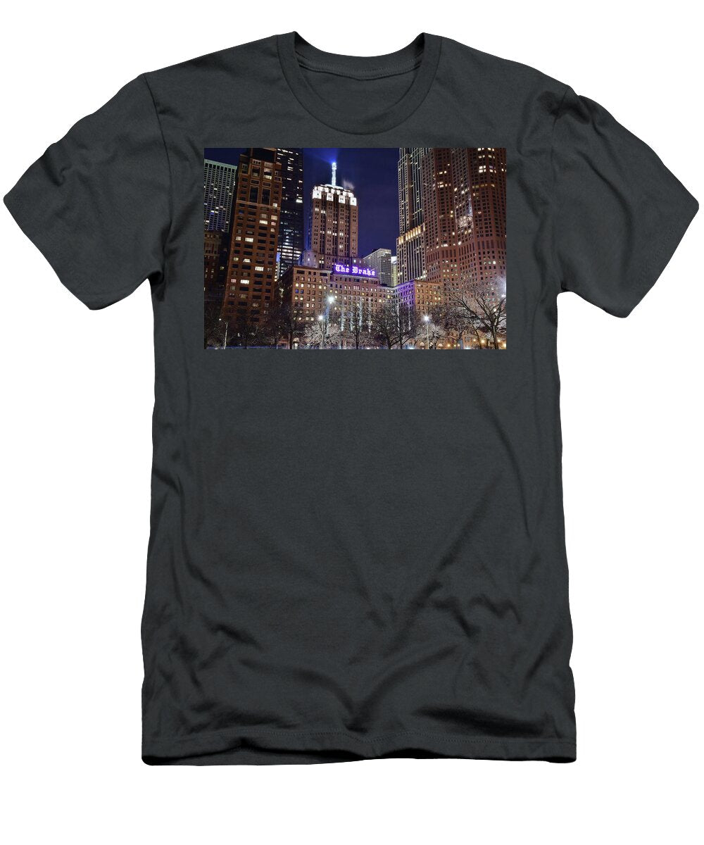 Chicago Hotel the Drake Frozen in Time Fine Art Photography T-Shirt