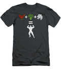 Chicken Broccoli Rice Bodybuilding Diet Funny Sport Workout Sayhaa Ellie T-Shirt