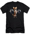 Chihuahua Deadlift Weightlifting Funny Fitness Workout Gym Dog Lover Job T-Shirt