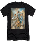 Children and Snoopy on Abbey Road Kevin Walker and Pixel Reverie T-Shirt