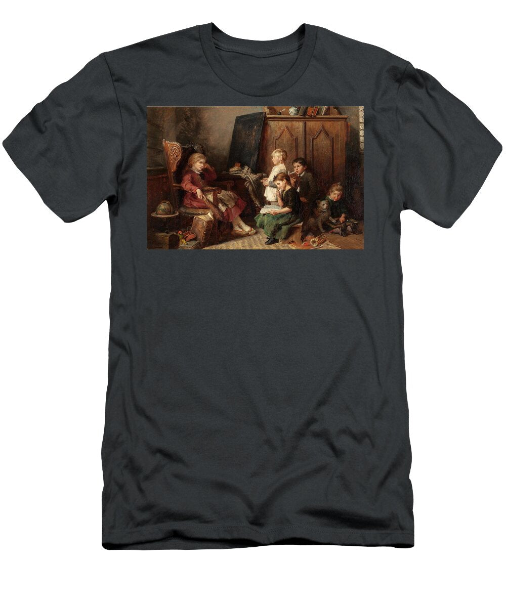 Children Reading Felix Schlesinger German T-Shirt