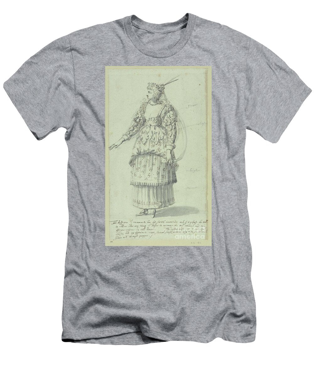 Chloris Final Sketch for Henrietta Maria Inigo Jones T-Shirt