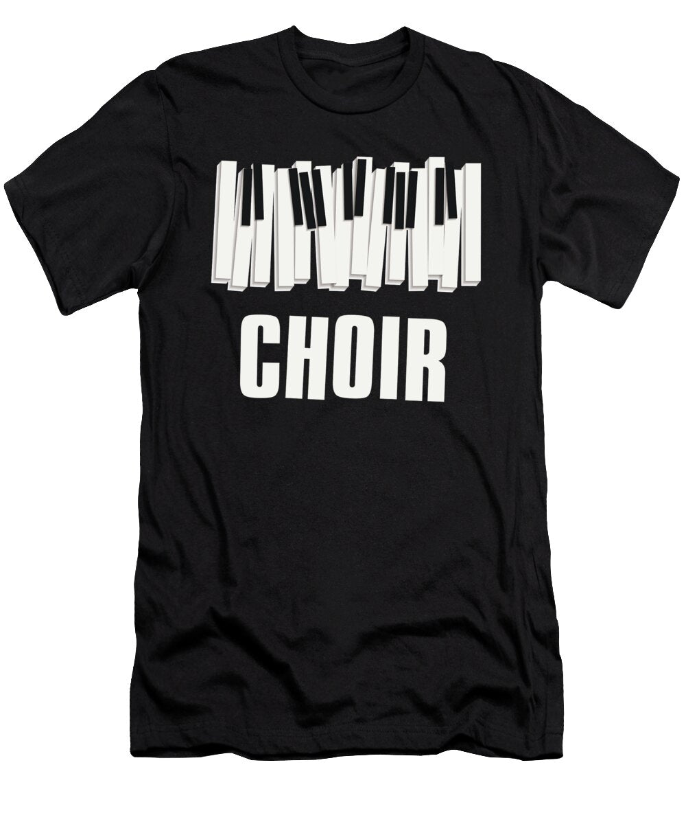 Choir Piano Choral Music Chorus Singing Gift Thomas Larch T-Shirt