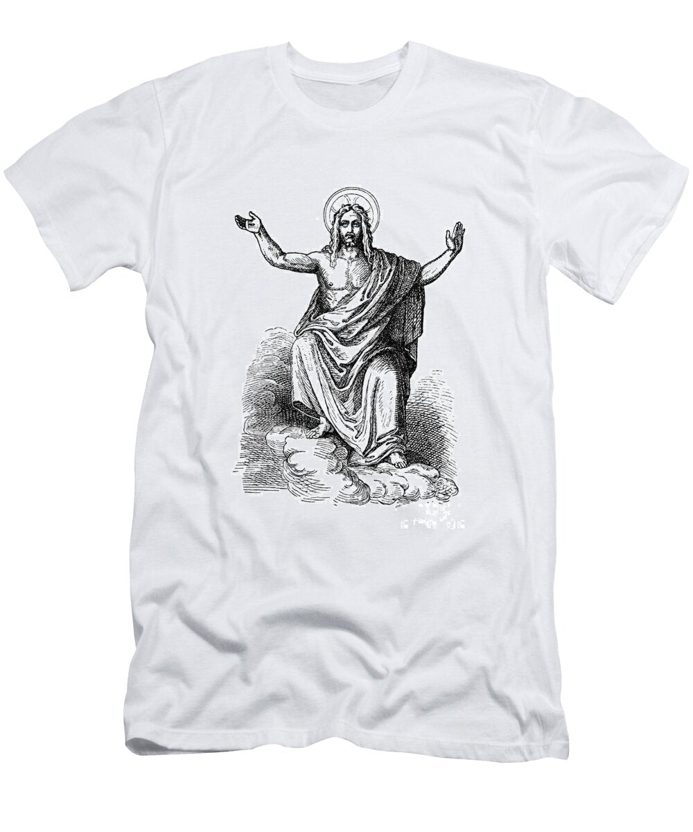 Christ From the Last Judgement By Peter Von Cornelius Unknown Artist T-Shirt