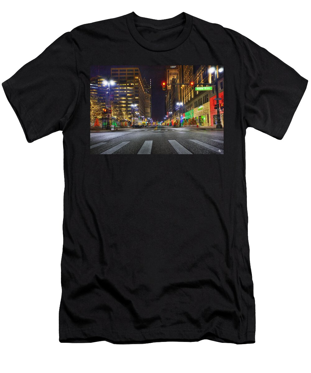 Christmas on Woodward Nicholas Grunas T-Shirt