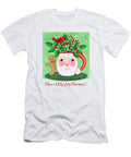 Christmas Santa Mug Valerie Drake Lesiak T-Shirt