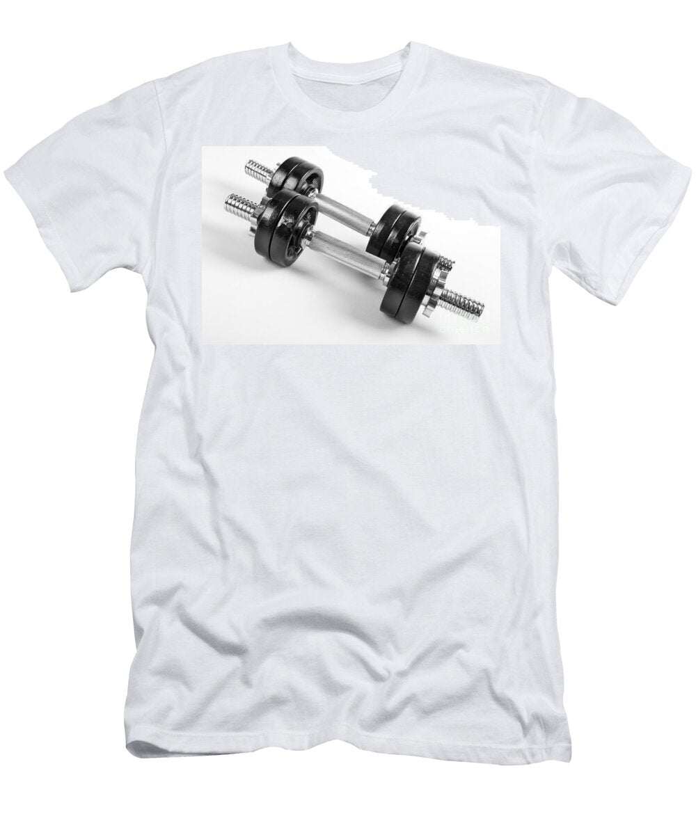 Chrome Heavy Hand Barbells Arletta Cwalina T-Shirt