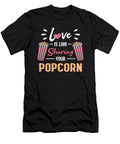 Cinema Movie Popcorn Day Snack Pop Film Gift Idea Tshirtconcepts Marvin Poppe T-Shirt