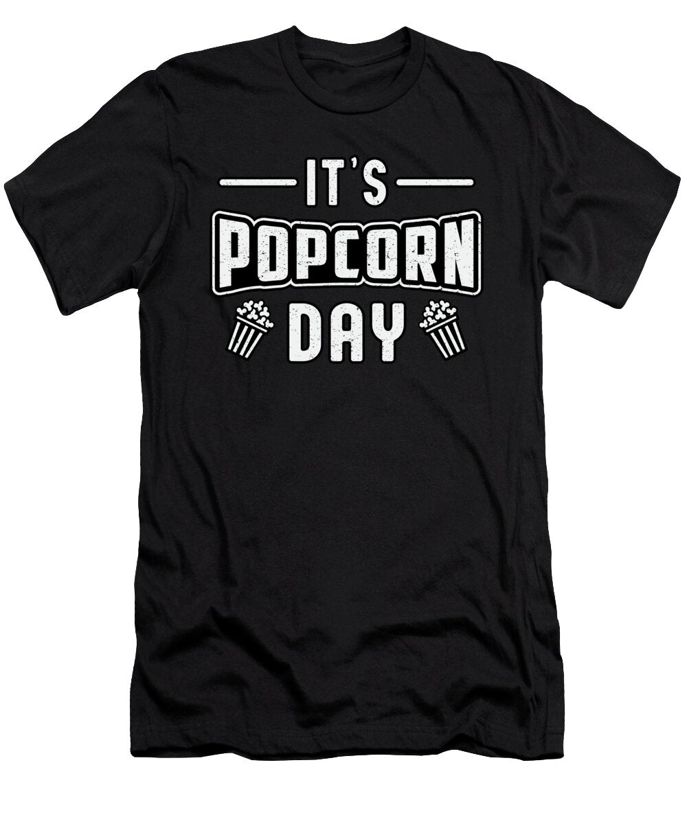 Cinema Popcorn Day Snack Movie Pop Film Gift Idea Tshirtconcepts Marvin Poppe T-Shirt