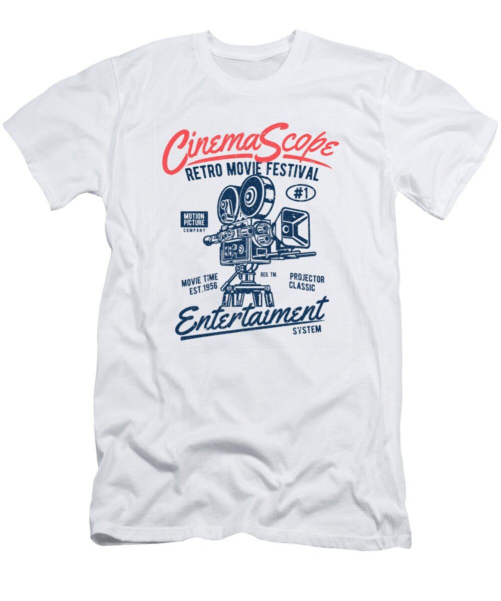 Cinema Scope Camera Long Shot T-Shirt