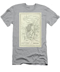 City of Jerusalem Ancient Map A1 Historic Illustrations T-Shirt