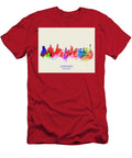 City of Liverpool England Watercolor Skyline Art Print Peter Nowell T-Shirt
