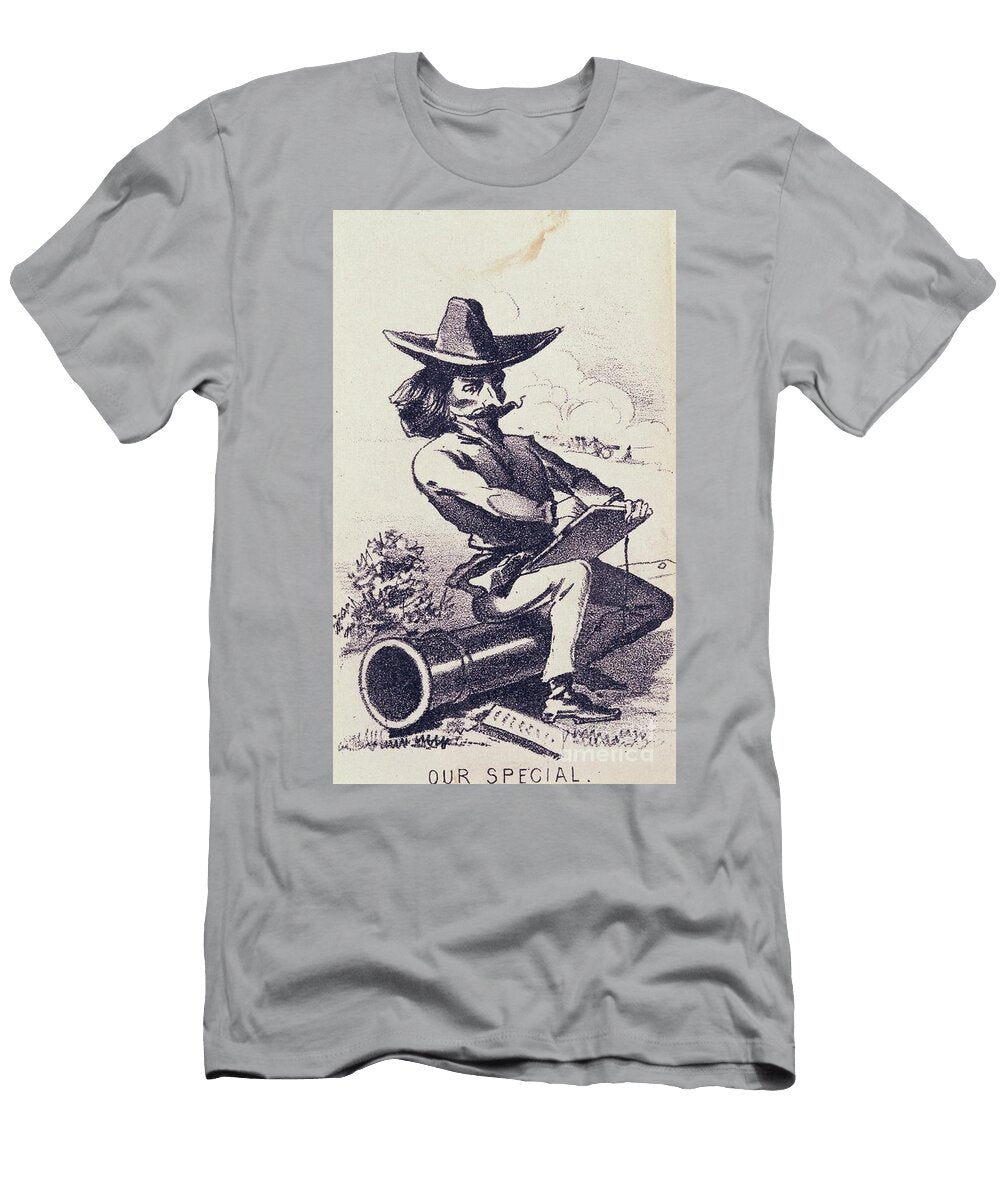 Civil War Life in Camp 1864 Litho Winslow Homer T-Shirt