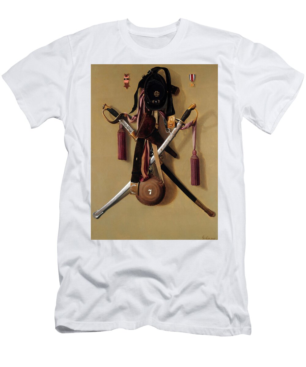 Civil War Regalia of Major Levi Gheen Mccauley George Cope T-Shirt