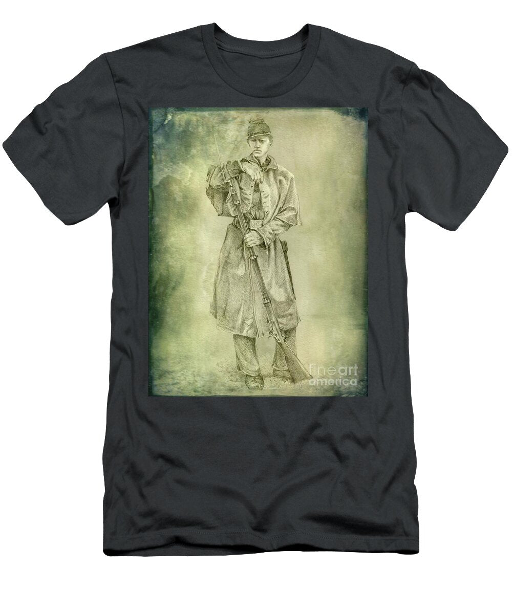 Civil War Union Soldier Ver 2 Randy Steele T-Shirt