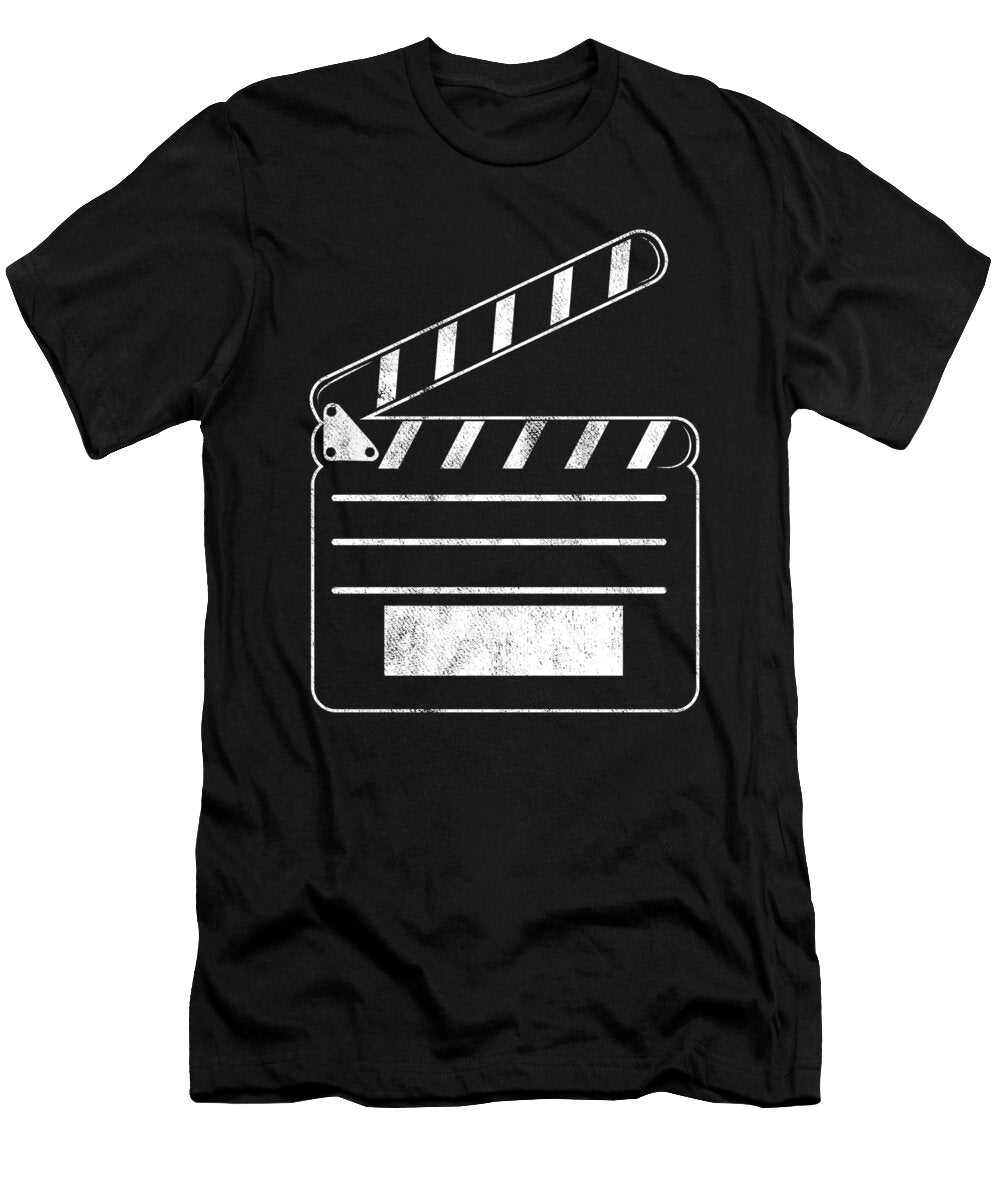 Clapperboard Actor Acting Actress Movie Gift Thomas Larch T-Shirt