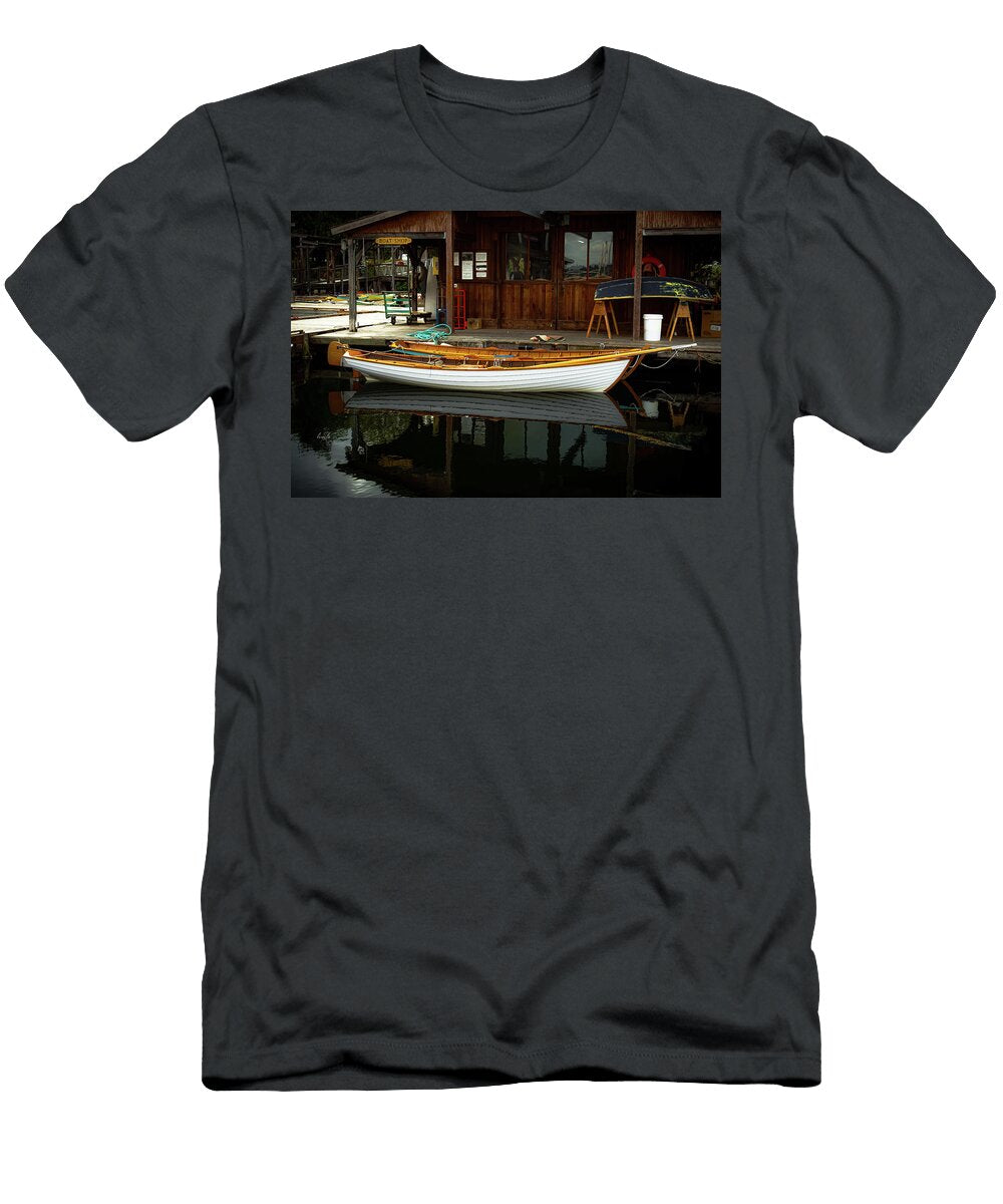 Clasic Wooden Boat Lisa Haney T-Shirt