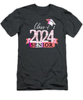 Class of 2024 Senior Final Year Pink Black School Outfit Swea Seyed Leeann T-Shirt