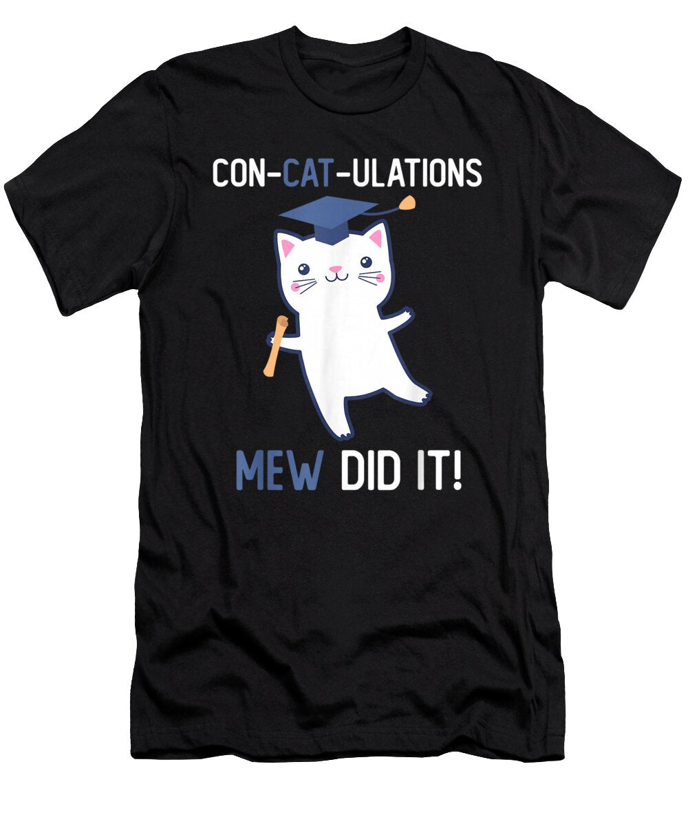 Class of 2026 Graduate Mew Christmas Ornament Decor Holiday Gift Huy Huynh Trong T-Shirt