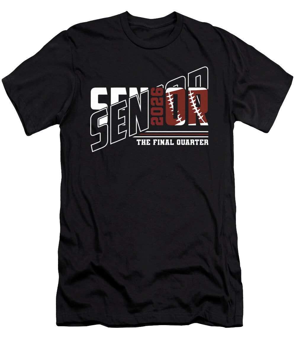 Class of 2026 Senior Football the Final Quarter Coami Tacti T-Shirt