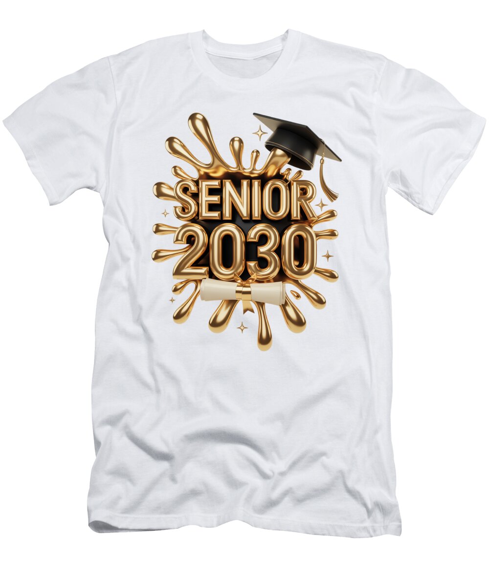 Class of 2030 Celebration Design Joanna Redesiuk T-Shirt